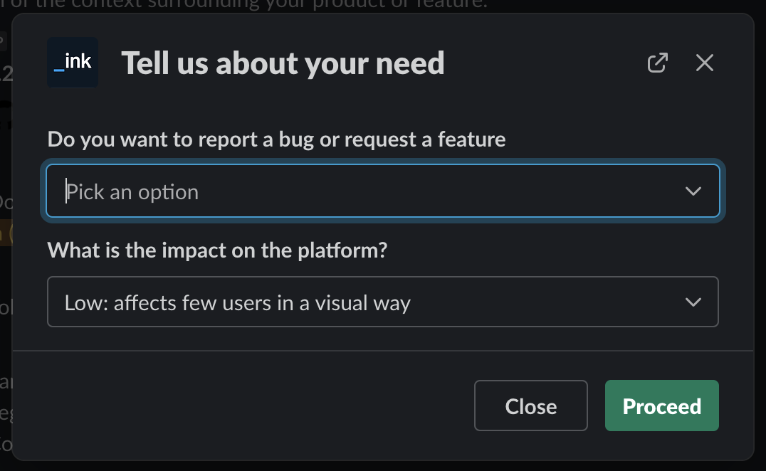 Tell us about your need